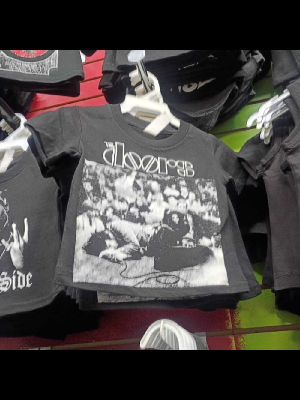 RARE THE DOORS JIM MORRISON AOP KIDS TEE 5 T